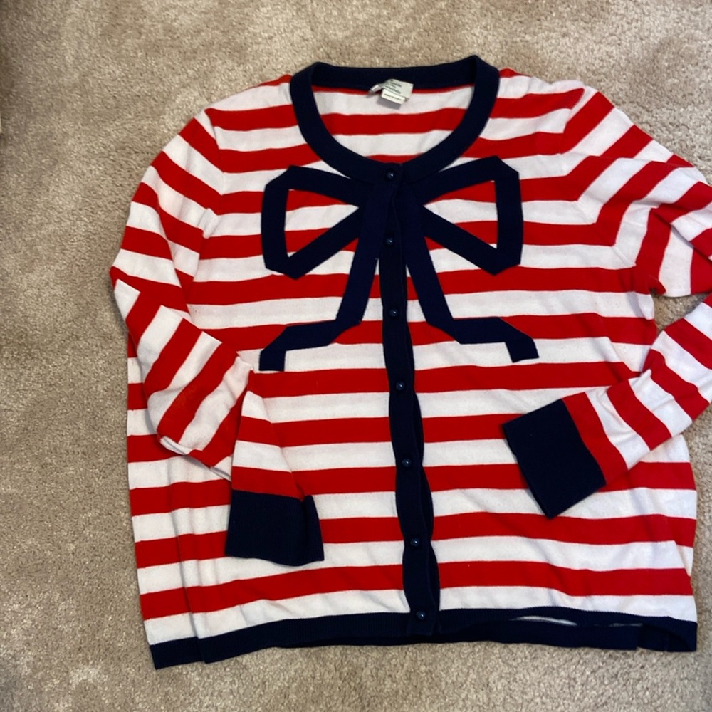 Kate Spade button front sweater
